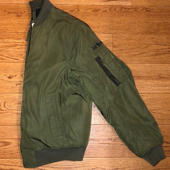 abercrombie bomber jacket